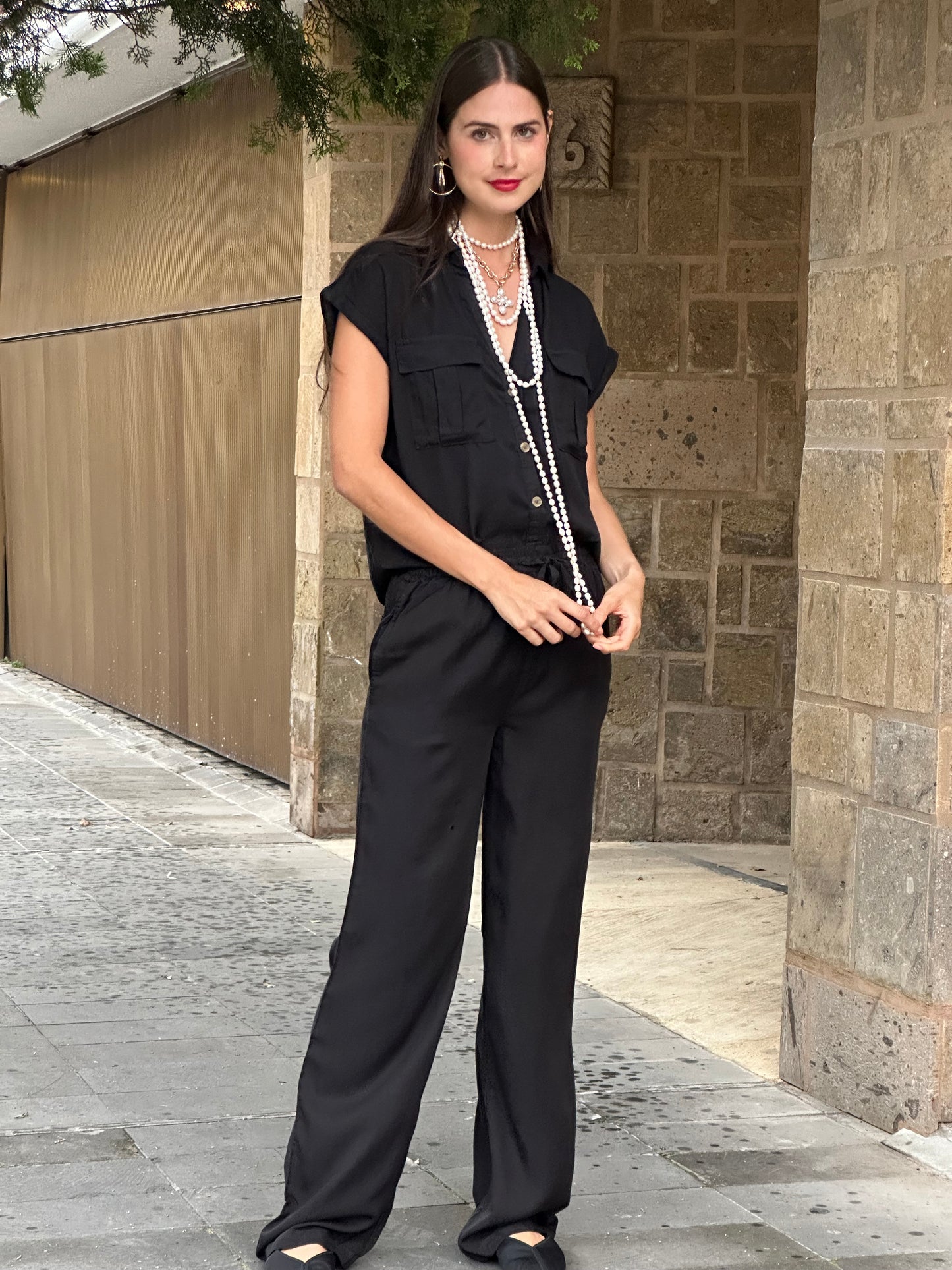 Pantalon de jareta Black