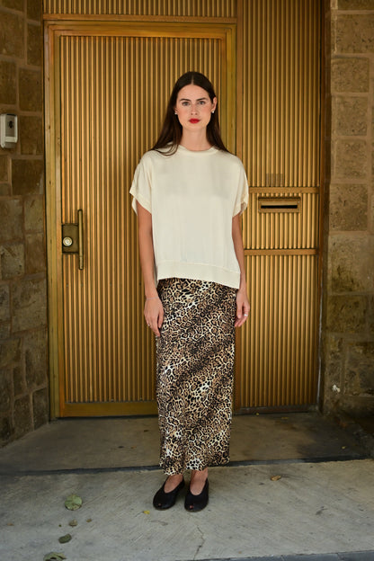 Falda animal print