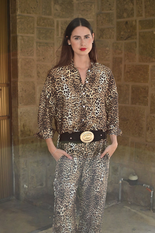 Camisa animal print