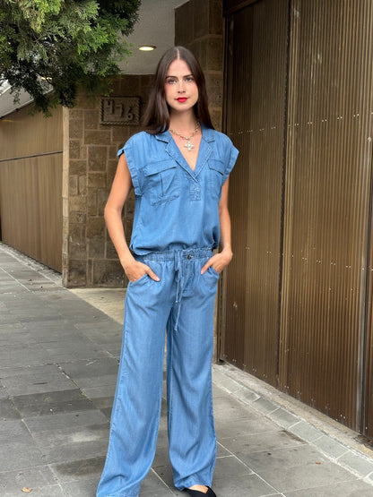Pantalon de jareta Blue