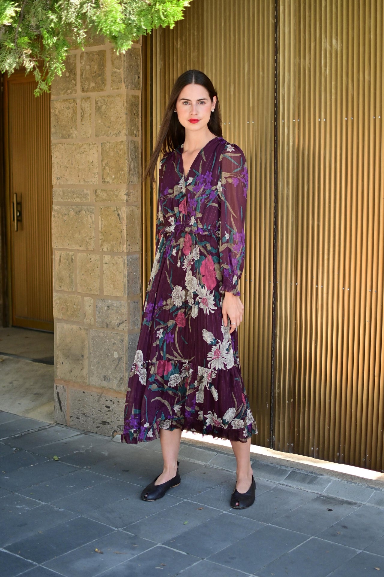 Vestido Wine
