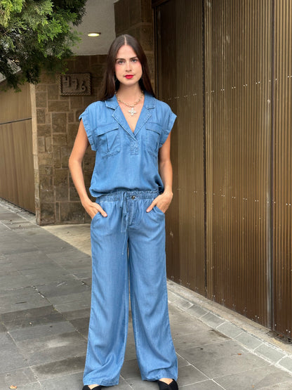 Pantalon de jareta Blue