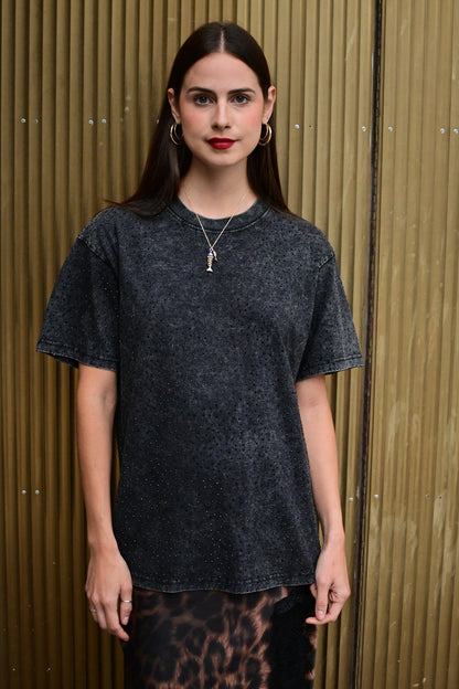 Camisa oversized negro