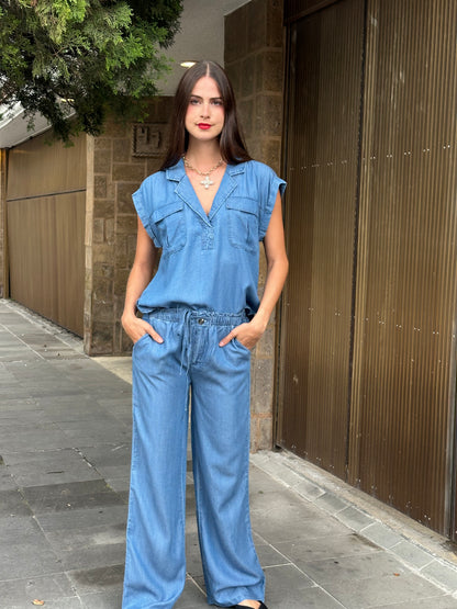 Pantalon de jareta Blue