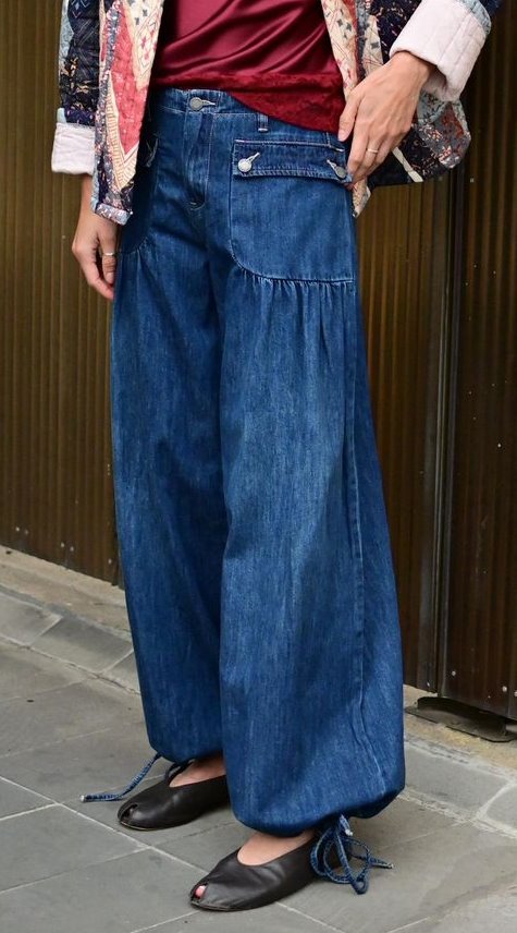 DENIM PANTS DARK WASH