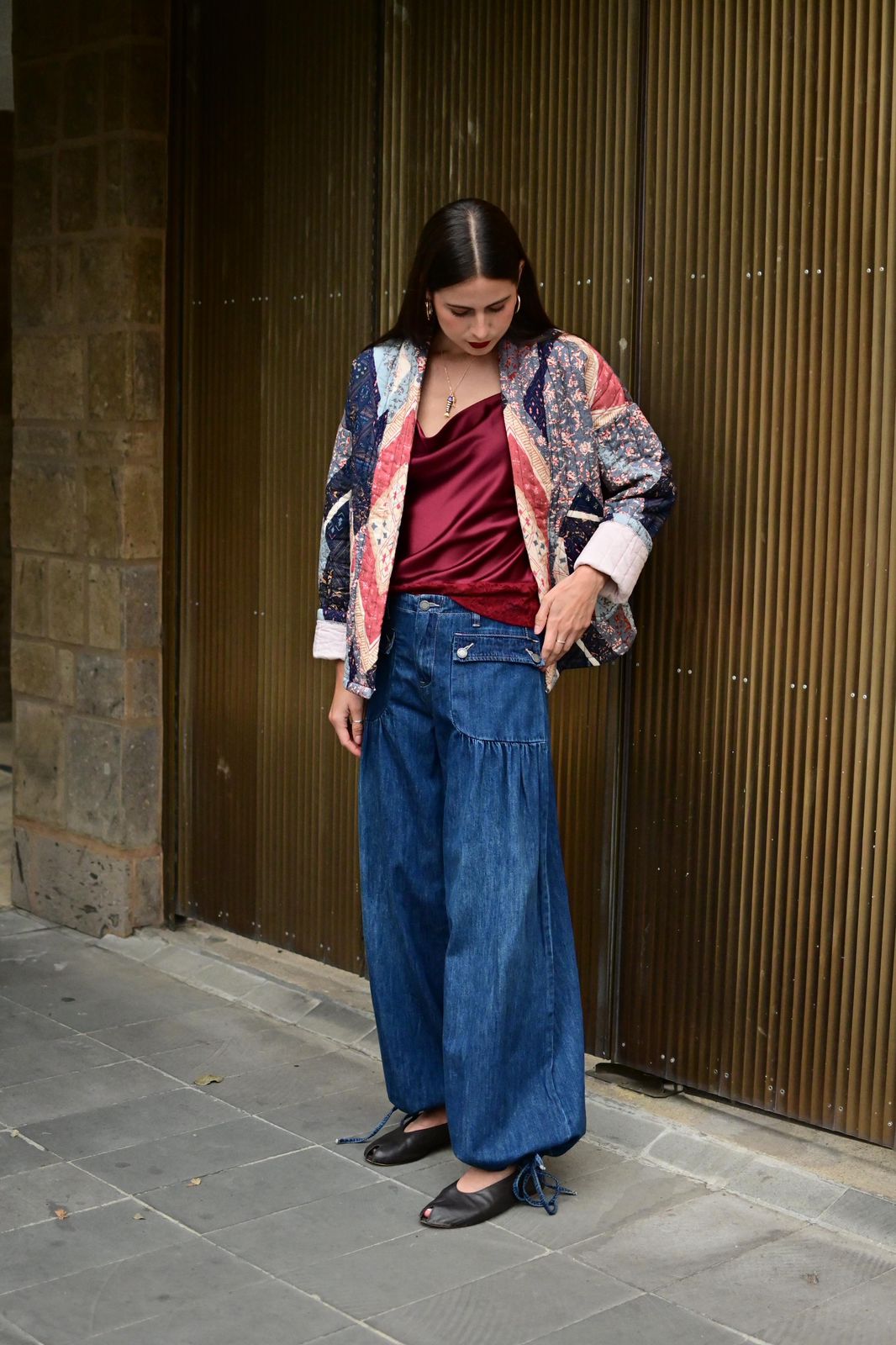 DENIM PANTS DARK WASH